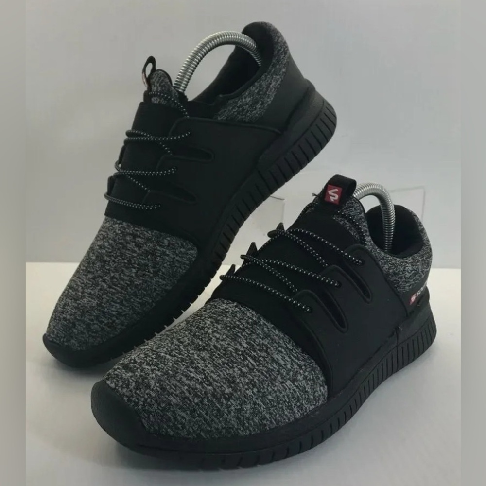 South Pole Sneakers (Sz 8) Black & Gray NWOT